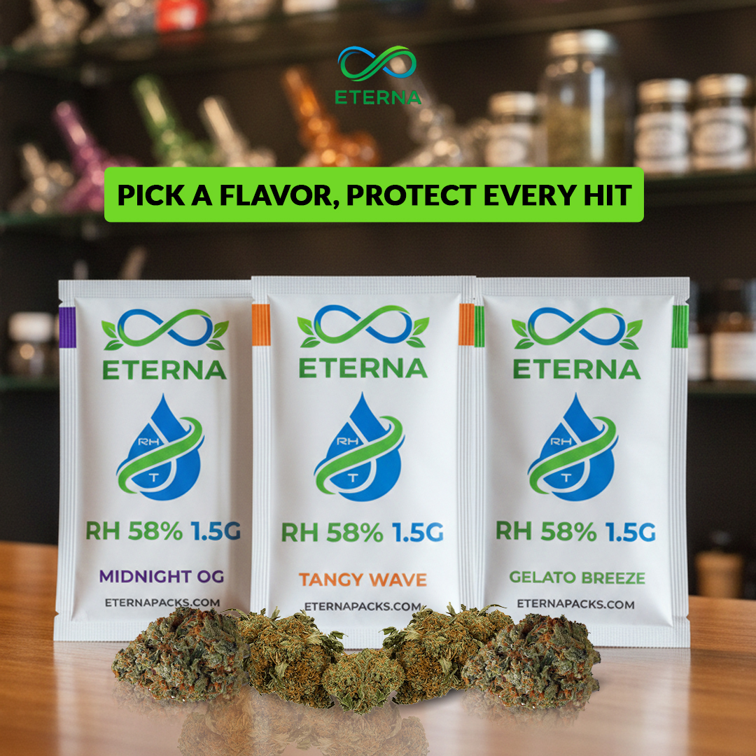 Terpene Infused Humidity Packs