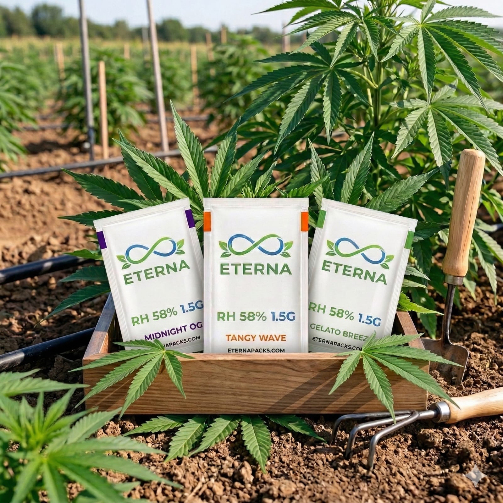 Eterna Packs make it effortless to enjoy perfectly stored flowers